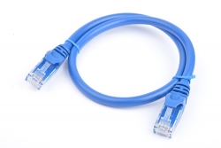 8ware Cat 6a Utp Ethernet Cable Snagless   - 0.5m (50cm) Blue Pl6a-0.5blu