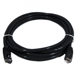 8ware Cat 6a Utp Ethernet Cable Snagless   - 2m Black Pl6a-2blk