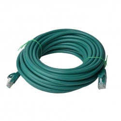8Ware Cat6A Utp Ethernet Cable 50M Snagless Green Pl6A-50Grn