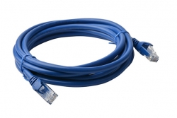 8Ware Cat 6A Utp Ethernet Cable Snagless - 7M Blue Ls Pl6A-7Blu