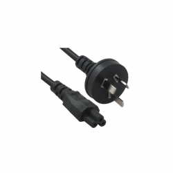 8ware Power Cable From 3-pin Au Male To Iec C5 Female Plug In 1m Rc-3084au-010
