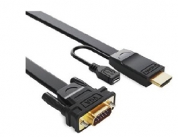 8ware Hdmi To Vga Converter Cable Male-male 2m Rc-hdmivga-2