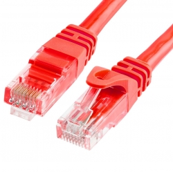 Astrotek Cat6 Cable 25cm/ 0.25m - Red Color Premium Rj45 Ethernet Network Lan Utp Patch Cord 26awg-cca