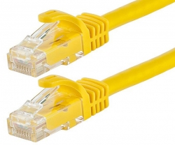 Astrotek Cat6 Cable 2m - Yellow Color Premium Rj45 Ethernet Network Lan Utp Patch Cord 26awg-cca