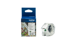 Brother Cz-1002 Full Colour Continuous Label Roll 12Mm Wide To Suit Vc-500W Cz-1002