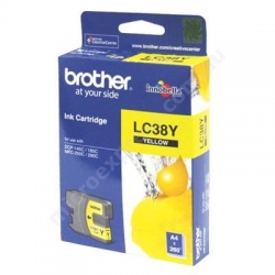 Brother LC-38Y Yellow Ink Suits DCP-165C LC-38Y