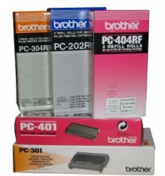 Brother Refillroll Pc404rf 4 Refill Rolls To Suit Fax-837 Pc-404rf