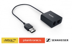 Yealink Ehs40 Wireless Headset Adapter Suits Plantronics/ Jabra/ Sennheiser Headsets Ehs40