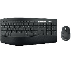 Logitech Mk850 Wireless Desktop Mouse Combo Three-year Battery Life Incurve Keys Low Profile Longer