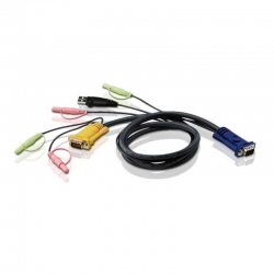Aten 1.8M Usb Kvm Cable With Audio To Suit Cs173Xb Cs173Xa Cs175X" 2L-5302U