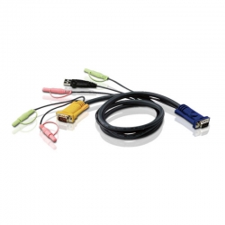 Aten 3m Usb Kvm Cable With Audio To Suit Cs173xb Cs173xa Cs175x 2l-5303u1