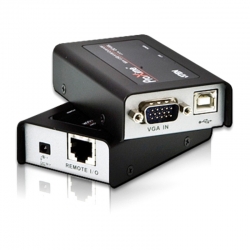 Aten Usb Vga Kvm Console Extender - 1920x1200 Or 100m Max Ce1001