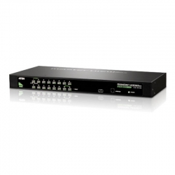 Aten 16 Port Rackmount Usb-Ps/ 2 Vga Kvm Switch With Osd Cs1316-At-U