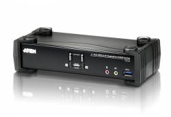 Aten 2 Port Usb 3.0 4K Displayport Kvmp Switch. Support 4096 X 2160 @ 60Hz Cs1922-At-U