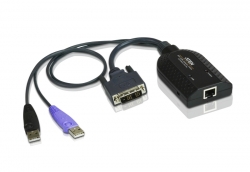 Aten Dvi Usb Kvm Adapter Cable With Virtual Media & Smart Card Reader Support For Kn/ Km/ Kh Series