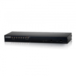 Aten 8 Port Cat 5 High-Density Kvm Over The Net Kh1508Ai-Ax-U