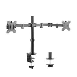 Brateck Economy Dual Monitor Steel Monitor Arm 13"-32" Bt-ldt12-c024n