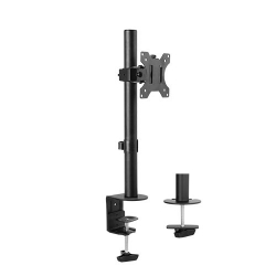 Brateck Single Screen Economical Articulating Steel Monitor Arm For Most 13"-32" Lcd Monitors Up To 8Kg/ Screen Ldt12-C01