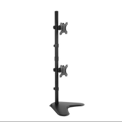 Brateck Dual Screens Economical Double Joint Articulating Steel Monitor Stand For Most 13"-32" Monitors Up To 8Kg/ Screen Ldt12-T02V