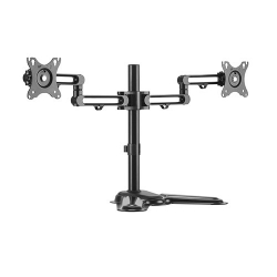 Brateck Dual Monitor Premium Articulating Aluminum Monitor Stand Ldt30-T024