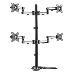 Brateck Quad Monitor Premium Articulating Aluminum Monitor Stand Ldt30-T048
