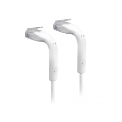 Ubiquiti Unifi Patch Cable With Both End Bendable Rj45 22Cm - White Uc-Patch-Rj45