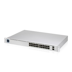 Ubiquiti Unifi 24 Port Managed Gigabit Layer2 And Layer3 Switch With Auto-Sensing 802.3At Poe+ And 802.3Bt Poe - Touch Display - 450W Gen2 Usw-Pro-24-Poe-Au