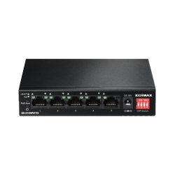 Edimax 5 Ports 10/ 100M Poe+ Switch (4 Poe+ Ports 60W) Fan-Less Es-5104Ph V2