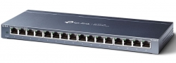 Tp-link Tl-sg116 16-port Gigabit Unmanaged Desktop/ Wall Mounting Switch 32gbps Capacity 23.81mpps