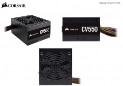Corsair 550W Cv Series Cv550 80 Plus Bronze Certified Compact Design Atx Power Supply Cp-9020210-Au