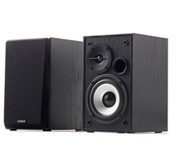 Edifier R980T Powered 2.0 Bookshelf Speakers - Studio-Quality Sound With Dual Rca Input Suitable For Desktops Laptops Tv Record Players And More R980T-Black