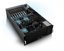 Asus 4ru Barebones Server Esc8000 G4 8 X Gpu Compatible Dual Xeon Socket 24 X Dimm 6 X 2.5" Hdd