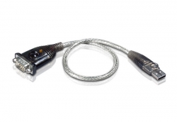 Aten Usb To 1 Port Rs232 Serial Converter With 35cm Cable Uc232a