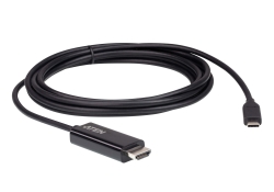 Aten Usb-C To Hdmi 4K 2.7M Cable Supports Up To 4K @ 60Hz With High Quality Cable Uc3238-At