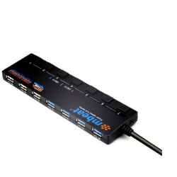 Mbeat 7-Port Usb3.0 & Usb2.0 Hub Manager With Switches Usb-M43Hub