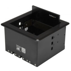 Startech Cable Access Box For Conference Tables - Table Top Cable Manager For Boardroom Av Connectivity