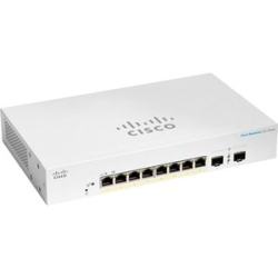 Cisco Cbs220-8P-E-2G Smart Switch - 8 Port Ge - Poe - 2X1G Sfp - 3-Year Limited Hardware Warranty (Cbs220-8P-E-2G-Au) CBS220-8P-E-2G-AU