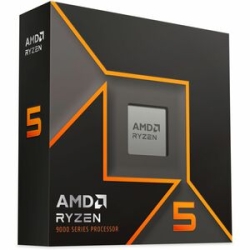 AMD Ryzen 5 9000 9600X Hexa-core (6 Core) 3.90 GHz Processor - Box - 32 Mb L3 Cache - 6 Mb L2 Cache - 480 Kb L1 Cache - 64-bit Processing - 5.40 GHz Overclocking Speed - 4 Nm - Socket AM5 - AMD Radeon Graphics Dual-Core (2 Core) Yes Graphics - 65 W - 12