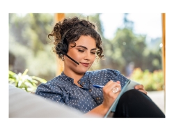 HP Poly Savi S8210 Oth Wireless Uc Mono Dect HEADSET,D200 Dongle,Pc, USB-A 8D3E9AA