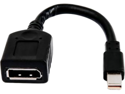 Hp Single Mini Displayport To Displayport Adater Cable 2my05aa