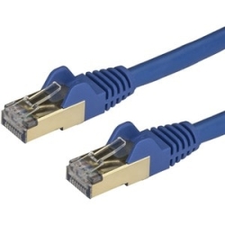 2m Blue Cat6a Ethernet Cable - Stp 6ASPAT2MBL