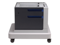 HP Laser 500-Sheet Paper Feeder And Cabinet For CP4025, CP4525 & CM4540 CC422A