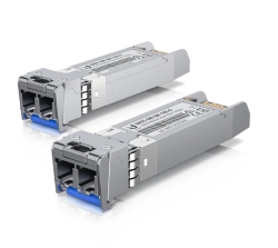 Ubiquiti UniFi 2 Pack ( OriginalUI Pack), 10 Gbps Single-Mode Optical Module,Single-mode, Fiber Transceiver, Duplex Lc Connect, Up To 10 Km UACC-OM-SM-10G-D-2
