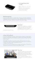 Switch: 8-Port Gigabit Desktop Switch TL-SG1008D
