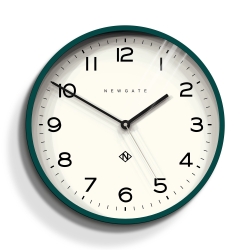 Newgate Number Three Echo Wall Clock Green NGNUMTHR129EDG