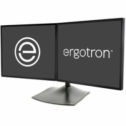 DS100 Dual-Monitor Desk Stand, Horizontal (Black) 33-322-200