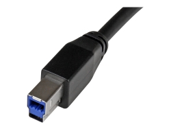 Startech 5M USB 3.0 A To USB 3.0 B Cable, M/M, Ltw USB3SAB5M