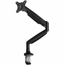 Monitor Arm - Heavy Duty Aluminum Black ARMPIVOTHDB