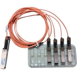 40GBASE Active Optical Qsfp To 4SFP Breakout Cable 3m QSFP-4X10G-AOC3M=