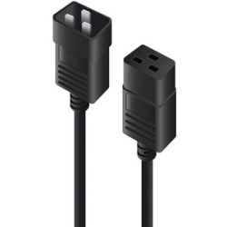 Alogic 3m Iec C19 To Iec C20 Power Extension - Male To Female Cable MF-C19C20-03